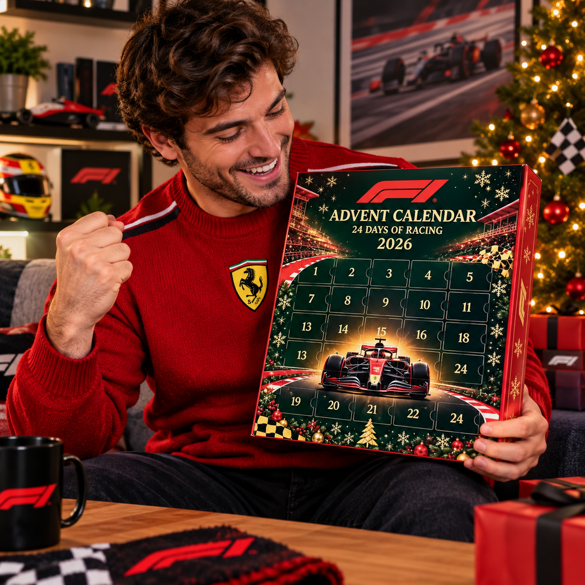 Calendario dell’Avvento F1 – Il conto alla rovescia verso Natale x i PILOTI🏎️🎄