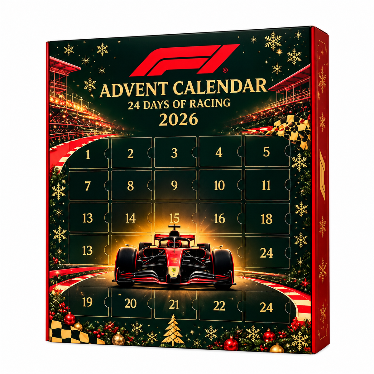 Calendario dell’Avvento F1 – Il conto alla rovescia verso Natale x i PILOTI🏎️🎄
